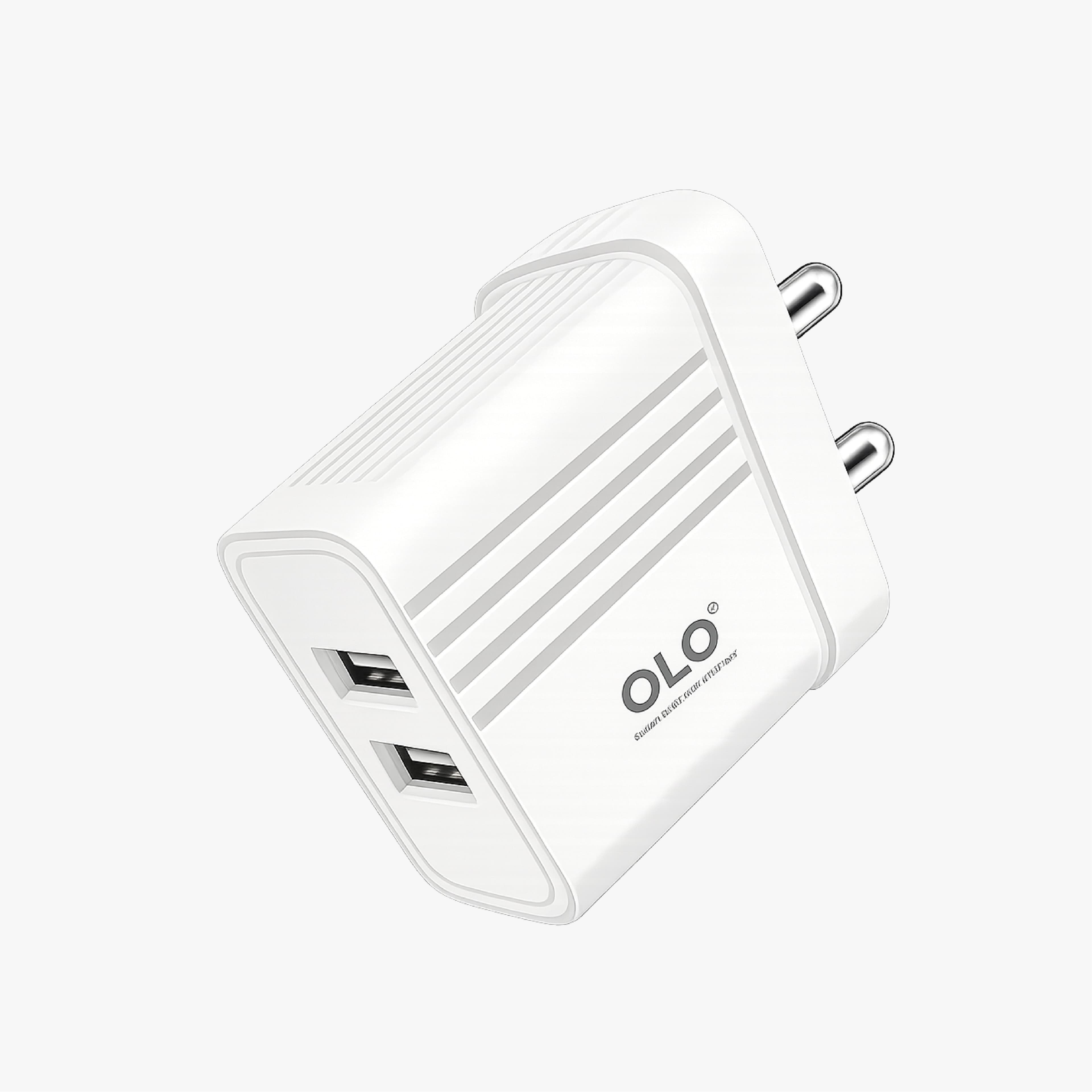 FASTER - HIGH QUALITY DUAL USB CHARGER (OL-312) - View 1
