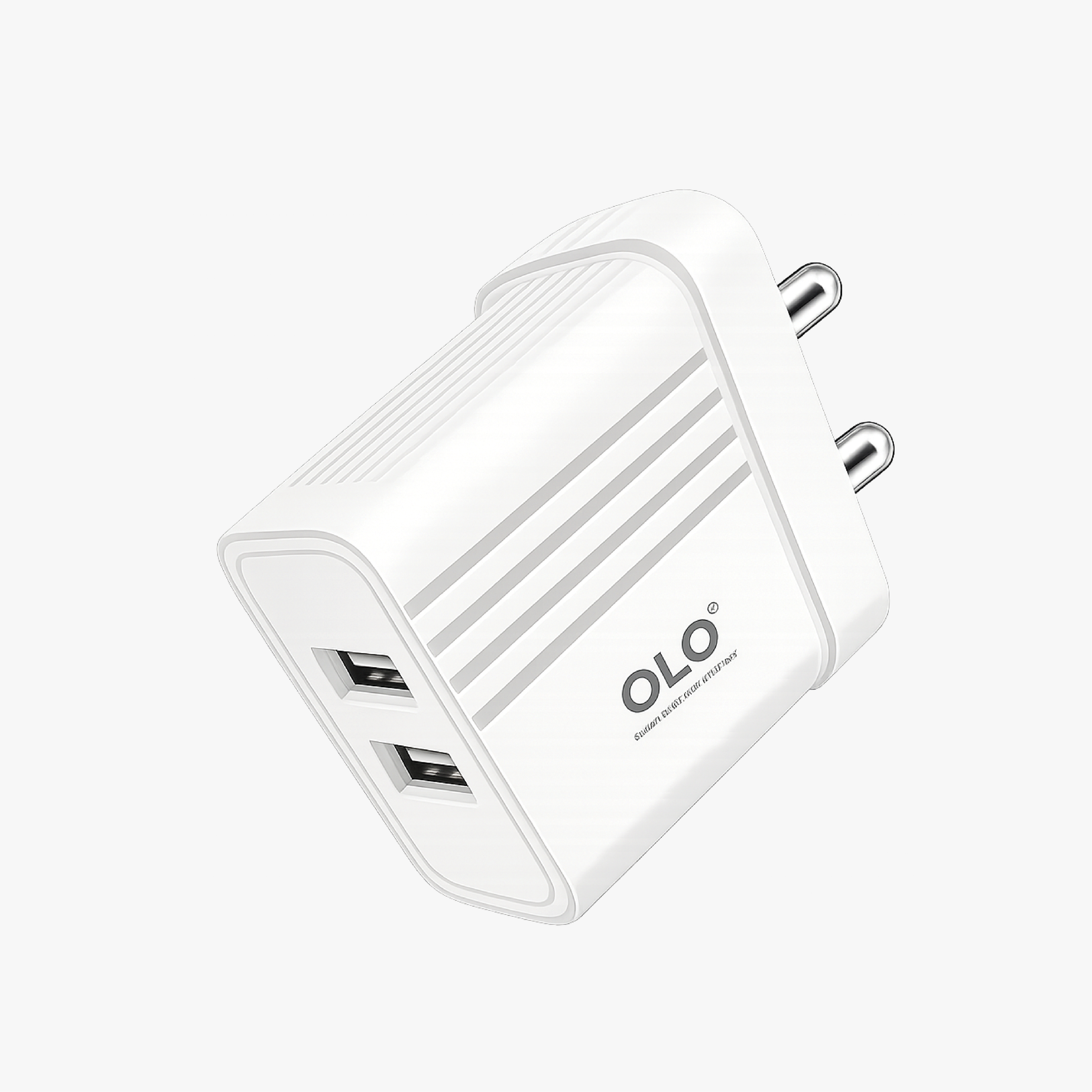 FASTER - HIGH QUALITY DUAL USB CHARGER (OL-312)