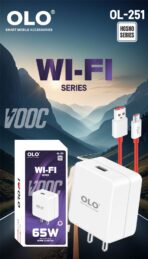 OLO OL-251 65WATT SUPER FAST WITH VOOC SUPPORT MOBILE CHARGER