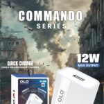OLO OL-808 Type-C, Commando Series 12W Charger.