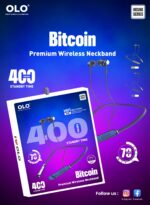 OLO Bitcoin Premium Wirelees Neckband