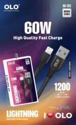 OLO OC-122 60w Type-C High Qualty cable