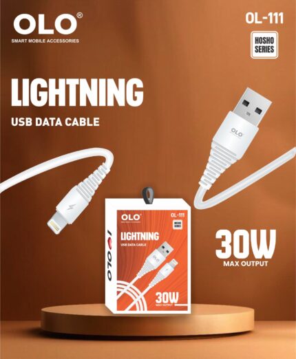 OLO OL-111 30W  USB to Iphone Data cable