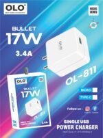 OLO OL-811 Type-c  Bullet 17w charger