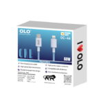 OLO OC-46 60W Type-MicroUSB to iPhone Premium Cable . - Image 2